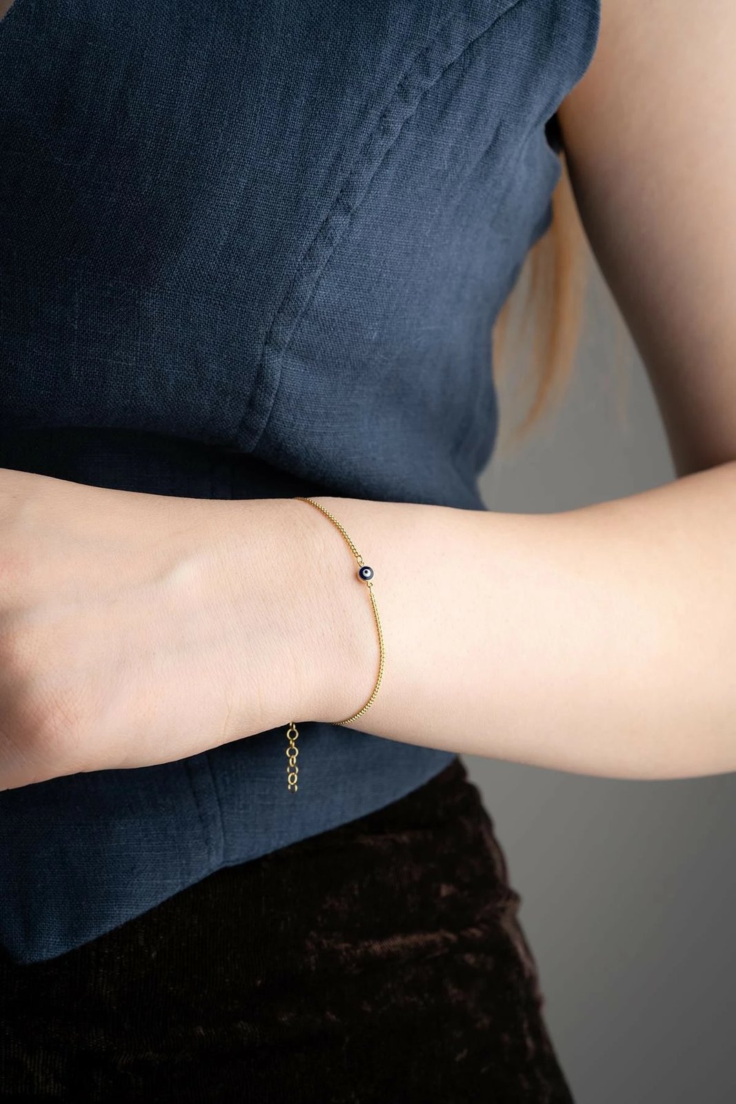 Byzylyk argjendi Jumeon, ngjyrë ari dhe e zezë, NRZ999447