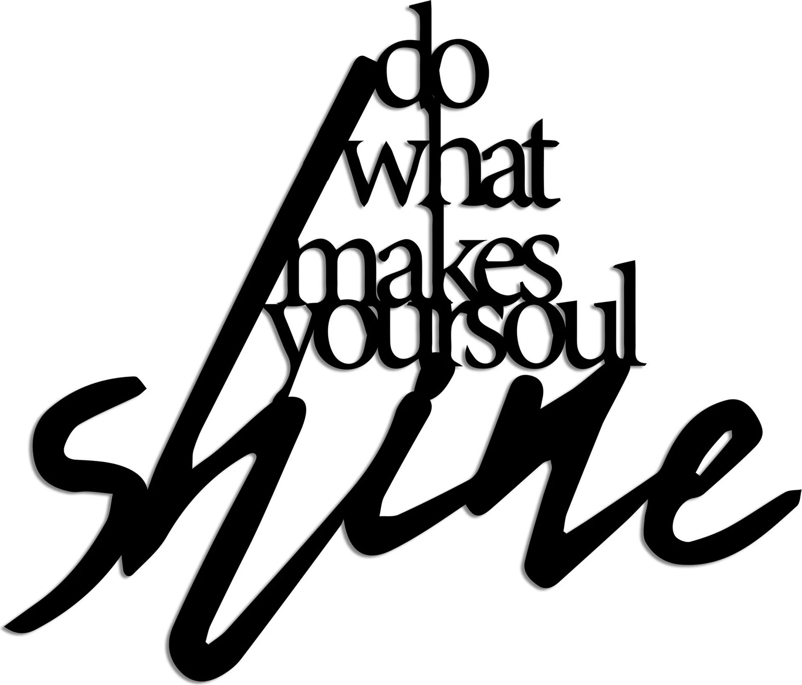 Aksesor dekorativ metalik për mur, Wallity, Makes Shine