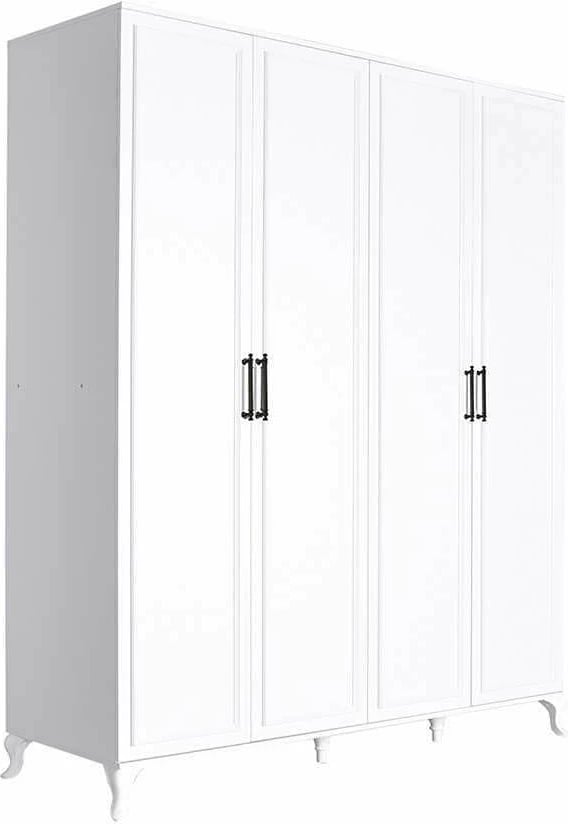 Dollap për rroba, ngjyrë e bardhë, Skye Decor, Grd-1040-Dd-3