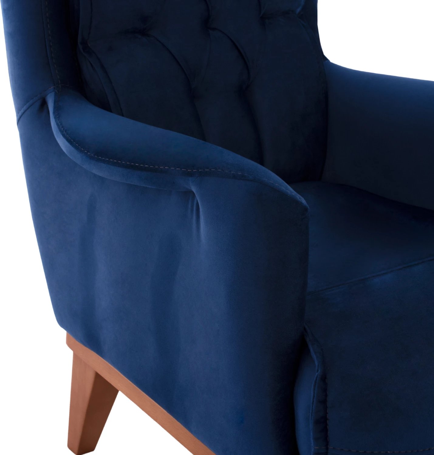 Karrige bergere FH9313.18, kadife blu, 75x100x100 cm