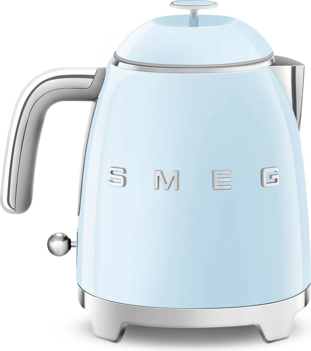 Ibrik elektrik SMEG KLF05PBEU mini, 1400W, 0.8L, kaltër