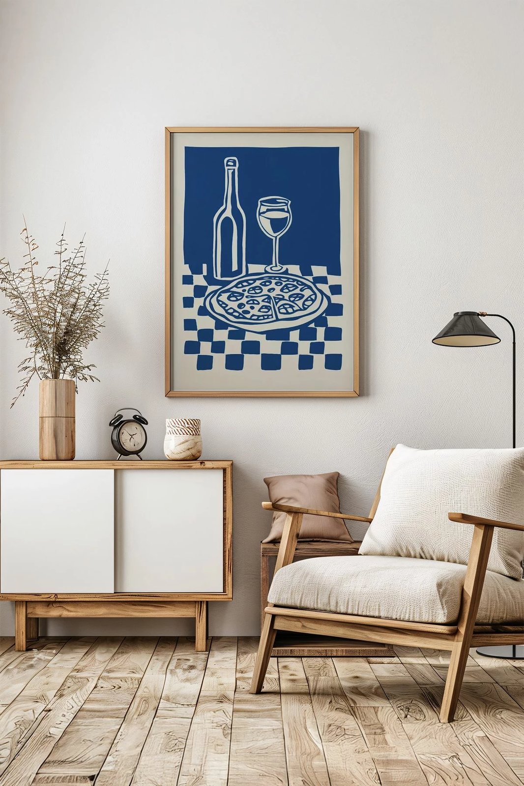 Pikturë dekorative me kornizë, Wallity, Ersy1Ham34