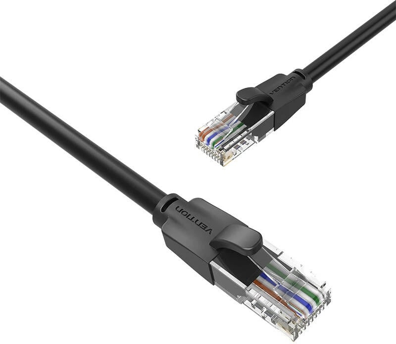 Kabllo rrjeti Vention IBEBU, UTP Cat6, 35m, e zezë
