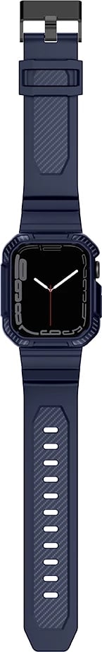 Mbështjellës me rrip Kingxbar CYF106 për Apple Watch 38/40/41mm, Blu