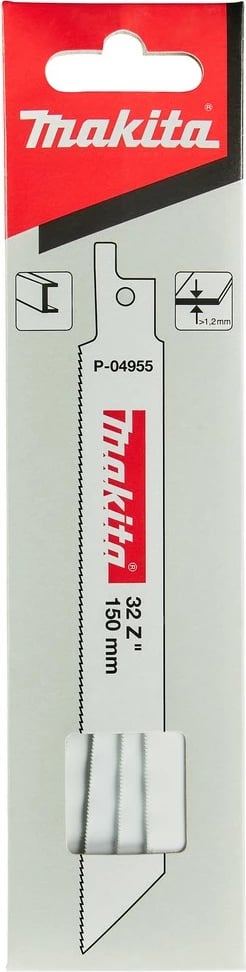 Teh sharrë reciproke Makita BIM 150mm, bimetal, i bardhë