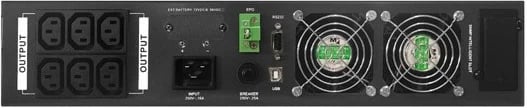 Kasë UPS Armac R/2000I/PF1, 2000VA, 6x IEC C13, LCD, USB-B, Metal, Zezë/Gri