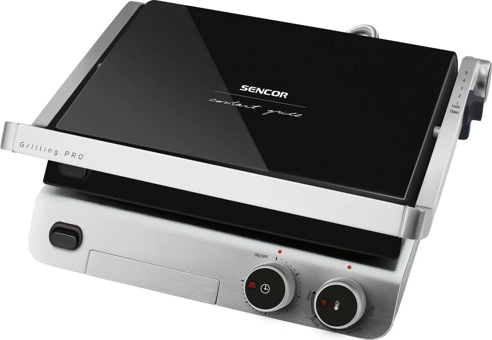 Grill Elektrik Sencor SBG 5030BK, e zezë / argjendi