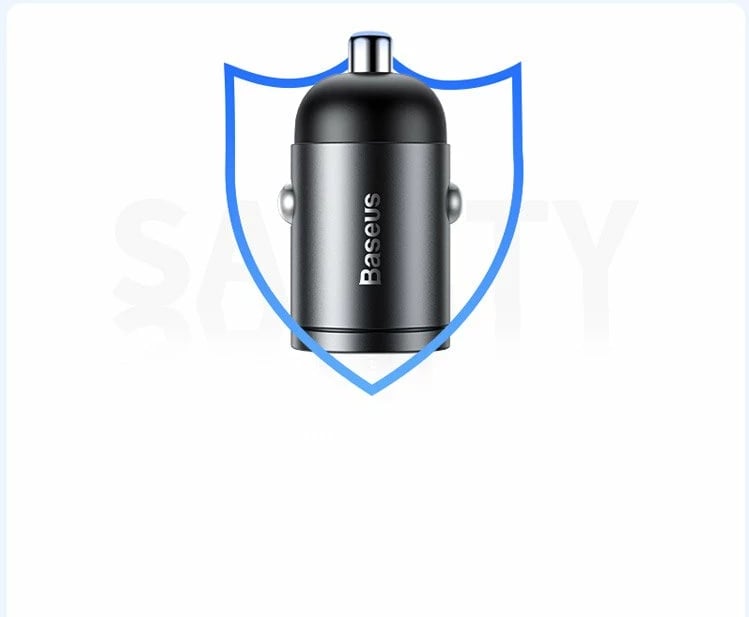 Karikues veture Baseus Tiny Star Mini, 30W, USB-A, Quick Charge 3.0, Gri Karikues veture Baseus Tiny Star Mini, 30W, USB-A, Quick Charge 3.0, Gri