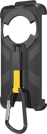 Mbështjellës Ulefone UF-C-A16 për Power Armor 16 PRO, me klips dhe karabiner, i zi