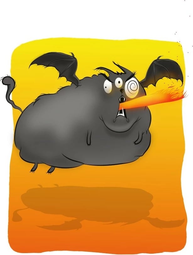 Lojë letra Rebel Exploding Kittens, për 2 lojtarë, 32 letra