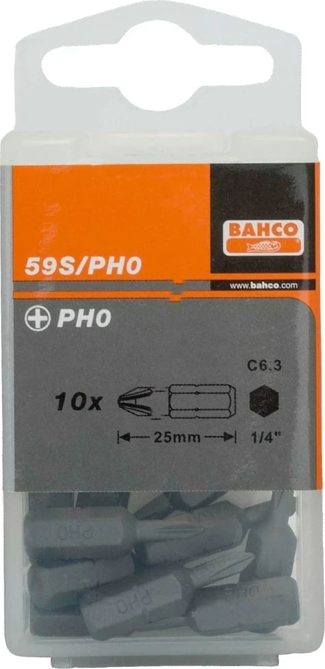 Vidë Bahco 59S/PH2-IPB, manuale, Gri