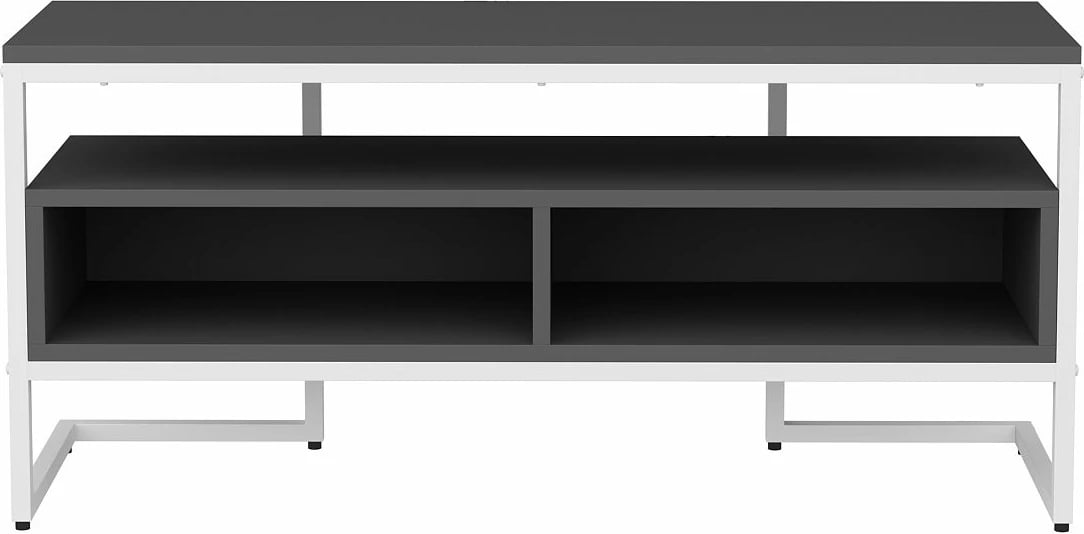 Komodë TV Skye Decor, Merrion, e bardhë dhe antracit