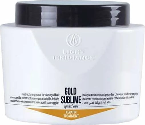 Maskë për flokë Light Irridiance Gold Sublime Keratin Treatment 500ml