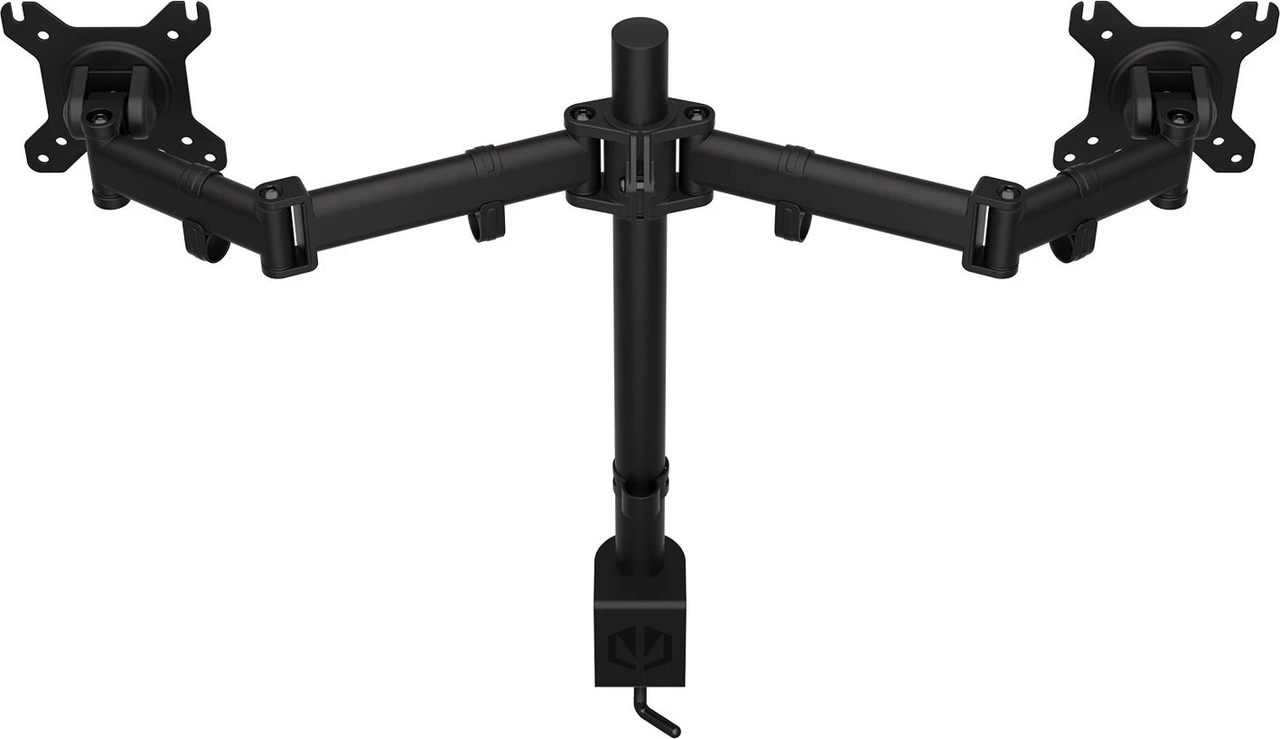 Mbajtëse dyfishe për tavolinë ENDORFY Atlas, 68.6 cm (27'), e zezë