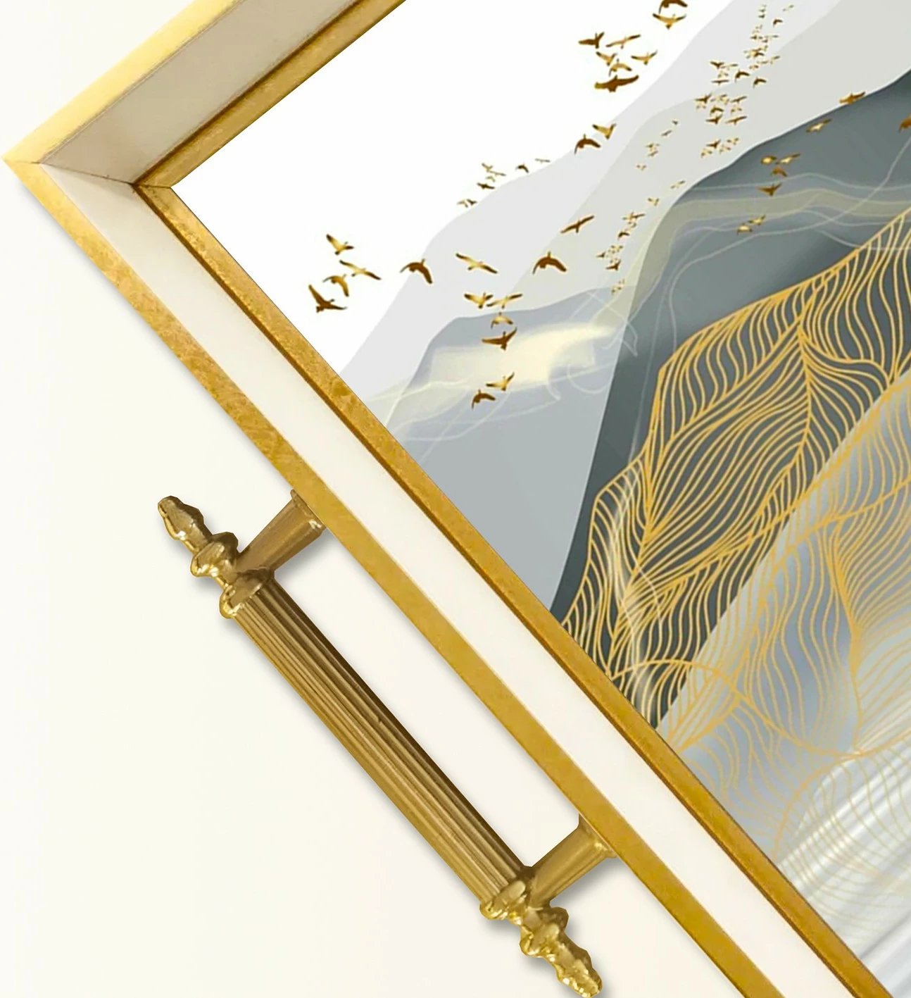 Tabaka prej qelqi, dizajn Aberto, TPB9806, shumëngjyrëshe Tabaka prej qelqi, dizajn Aberto, TPB9806, shumëngjyrëshe