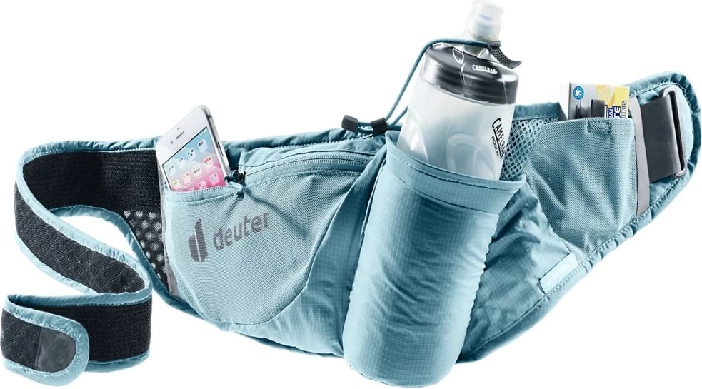 Çantë beli Deuter Shortrail II Lake për vrapim, Blu