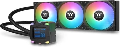 Kasë ftohje me lëng Thermaltake LA360-S ARGB Sync, 360mm, 3x120mm, e zezë