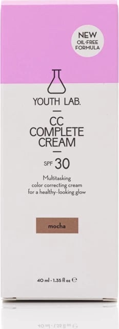 Krem Pudër Youth Lab CC, SPF30, Mocha, 40 ml