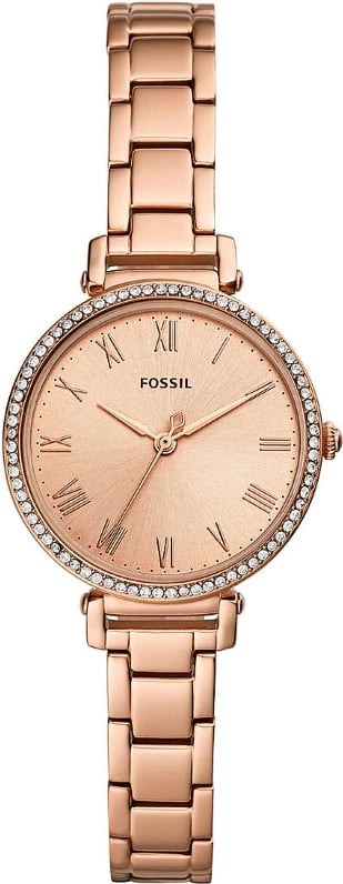 Orë dore FOSSIL Kinsey për femra, rozë gold