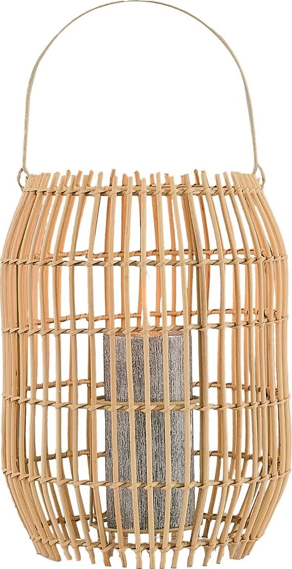 Qiri mbajtëse bambuje, ngjyrë lisi, Opviq 1023, 23x30cm