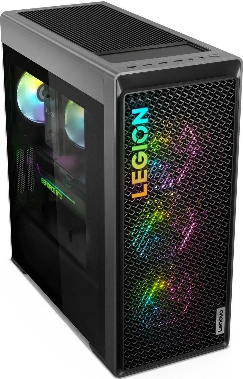 Kompjuter Lenovo Legion T7, Core i7-14700KF, RAM 64GB, SSD 2TB, RTX4080 SUPER, ngjyrë e zezë Kompjuter Lenovo Legion T7, Core i7-14700KF, RAM 64GB, SSD 2TB, RTX4080 SUPER, ngjyrë e zezë