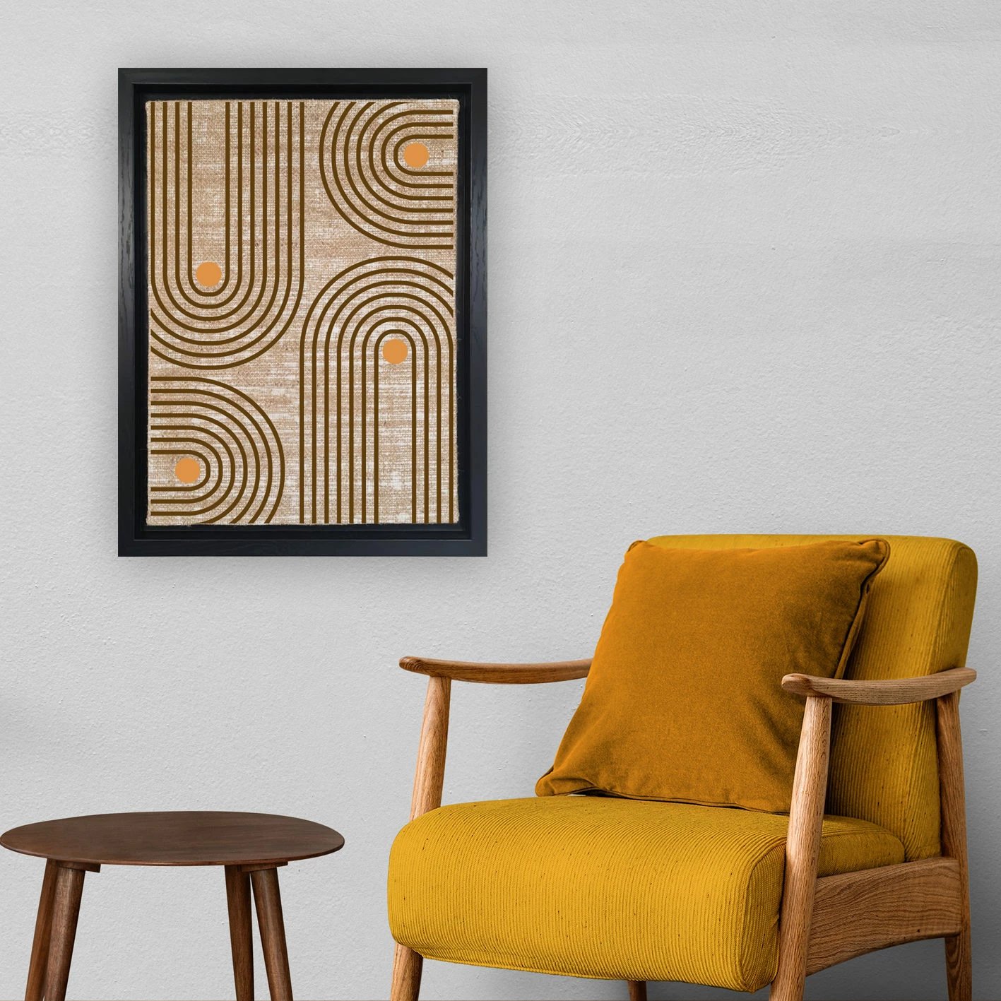 Pikturë dekorative në kanavacë, shumëngjyrëshe, Wallity LSJ31801341406, 36x46 cm