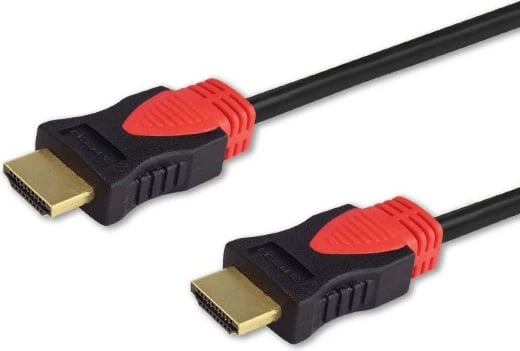 Kabllo HDMI Savio CL-141, 10m, Lloji A, e zezë / kuqe