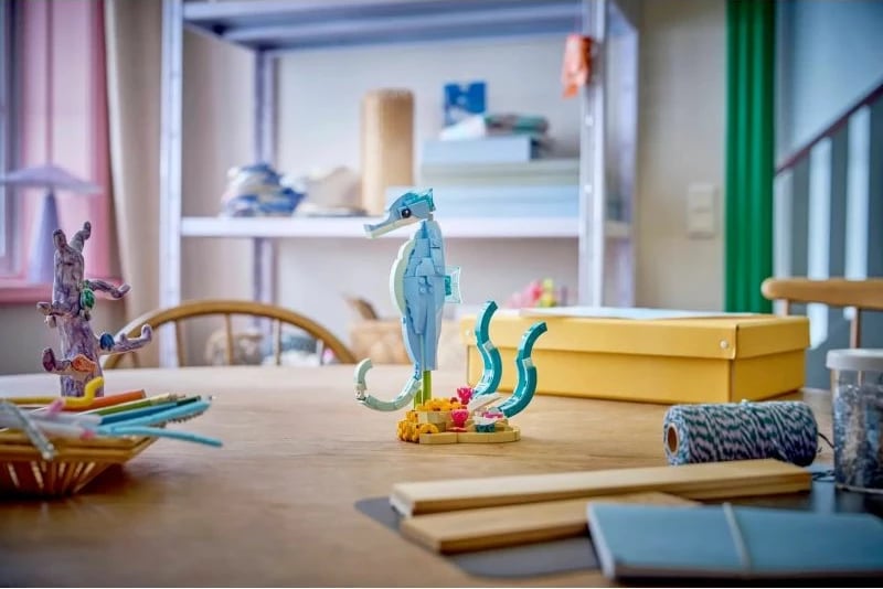 Lodra ndërtimi Lego për fëmijë, Sea Creatures