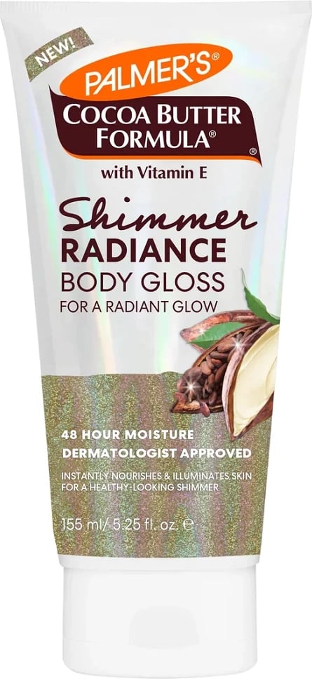 Balzam trupi me shkëlqim Palmer's Shimmer Radiance Body Gloss për femra, 155ml