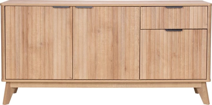 Bufe Hamea, MDF, ngjyrë natyrale, 150x39.5x73cm