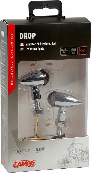 Sinjalizues Motorri Drop Chrome