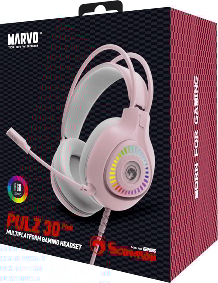 Kufje Me Kabëll MARVO H8325 PK