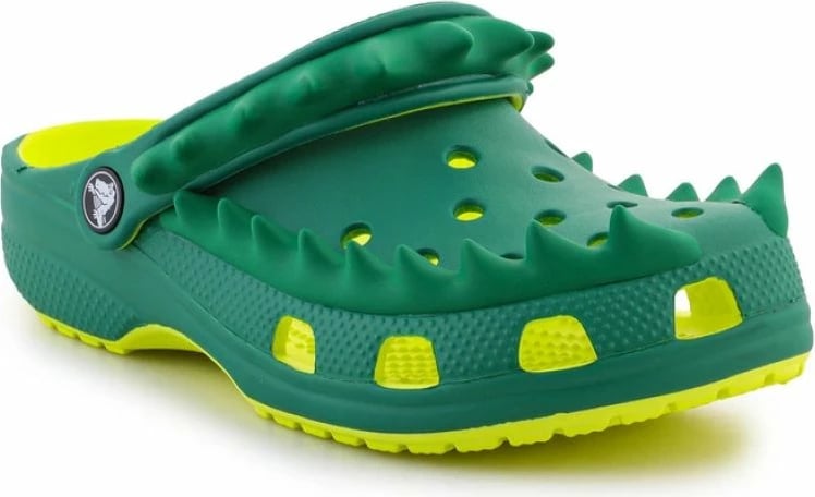 Flip-flops Crocs për fëmijë, të gjelbra