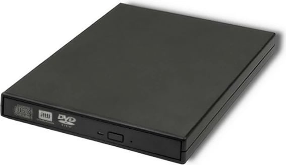 DVD-RW i jashtëm Qoltec 51858, USB 2.0, i zi