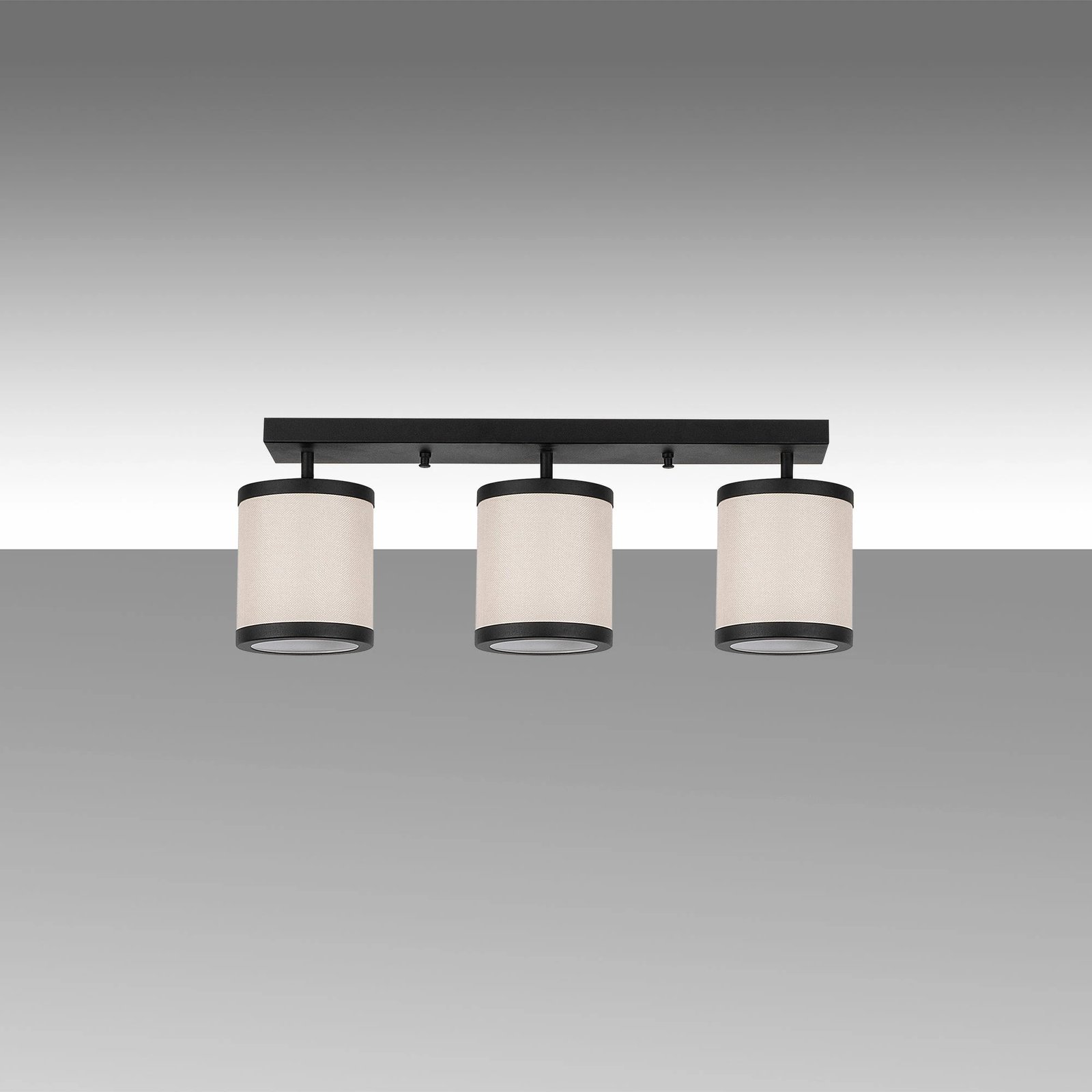 Llambë tavani Opviq, Way - 11636, e zezë dhe e bardhë