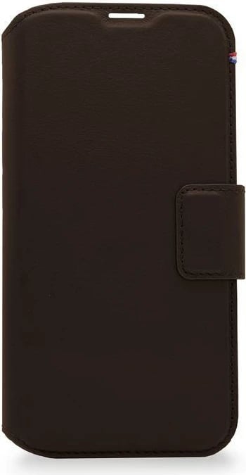 Mbështjellës Decoded Detachable Wallet për iPhone 14 Plus, lëkurë, MagSafe, Kafe