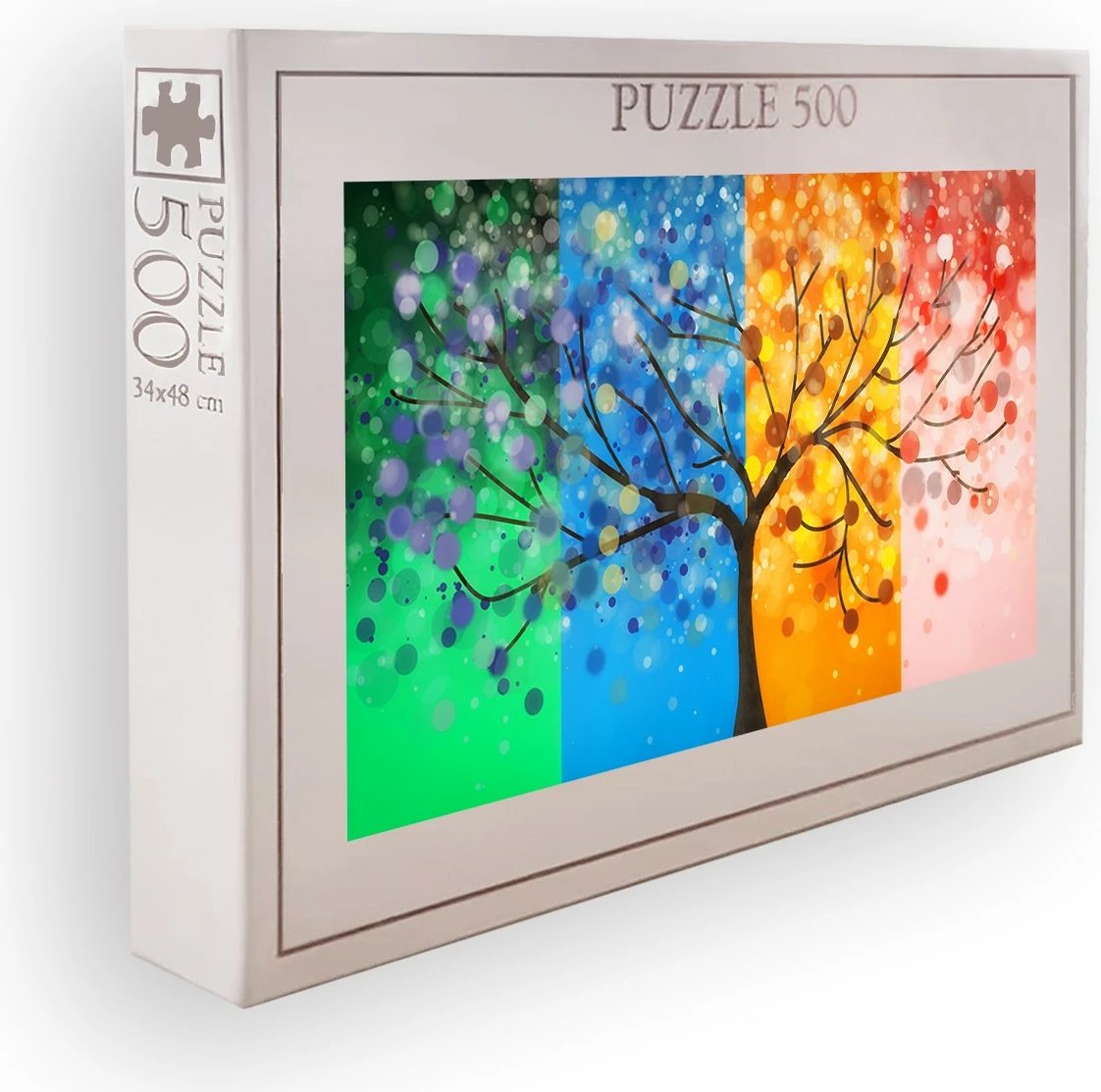 Puzzle 500 copë, Evila Originals, shumëngjyrësh, PZL_0103_500