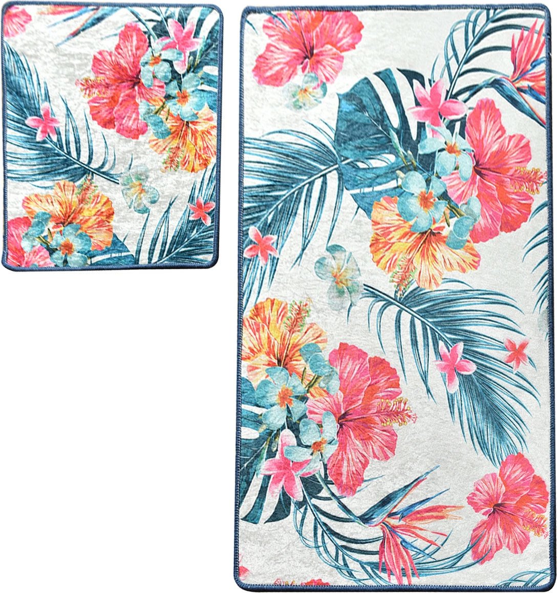 Set tapetash për banjo (2 copë), Mijölnir Claire, shumëngjyrëshe