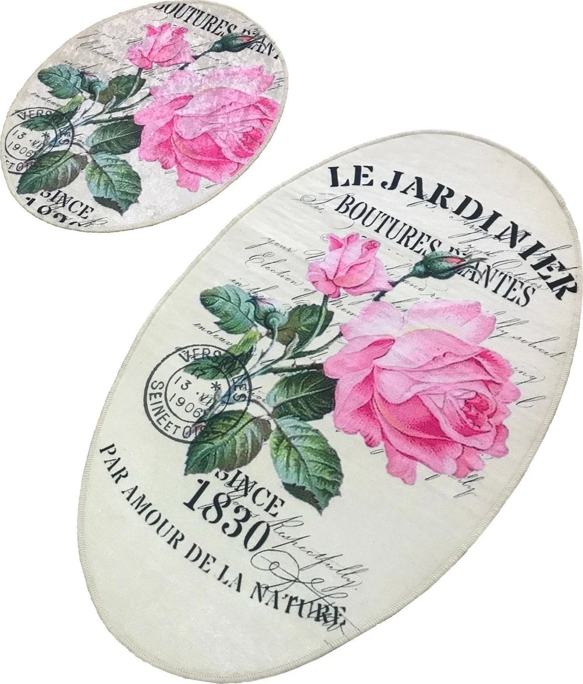 Set tapetesh për banjo (2 copë), Mijölnir, Jardiner, ovale