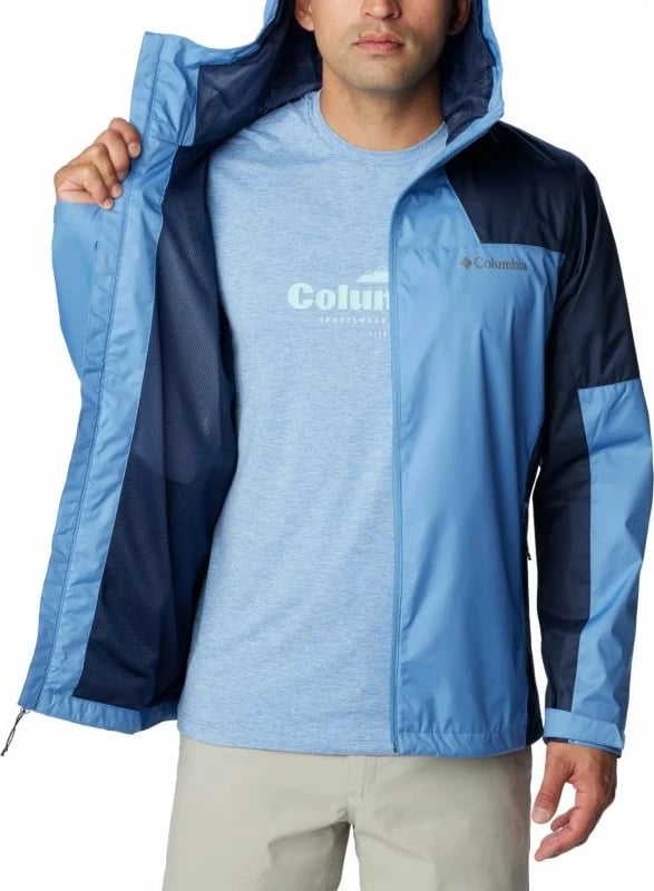 Jakne për meshkuj Columbia, e kaltër