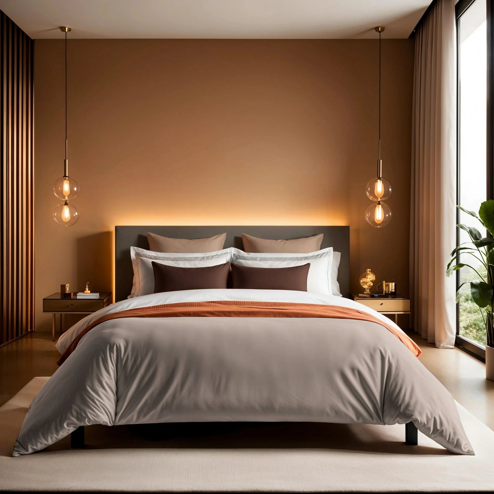 Mbulesë jorgani njëpersonëshe Ranforce, ngjyrë bezhë, L'essentiel, 135x200cm