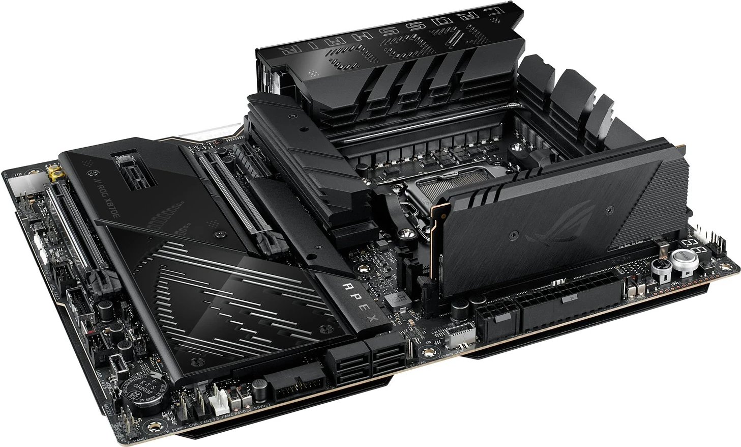 Pllakë amë ASUS ROG CROSSHAIR X870E APEX, Socket AM5, ATX, e zezë Pllakë amë ASUS ROG CROSSHAIR X870E APEX, Socket AM5, ATX, e zezë