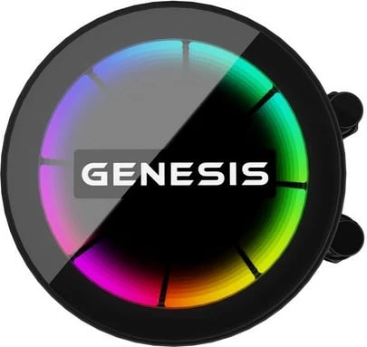 Ftohës me ujë për procesor Natec GENESIS Hydria 240, ARGB, i zi