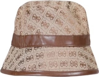 Kapelë Guess, beige, femra