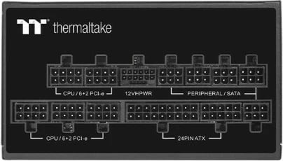 Kasë Thermaltake Toughpower Grand PF3 1200W, 80 PLUS Platinum, Modular, e zezë
