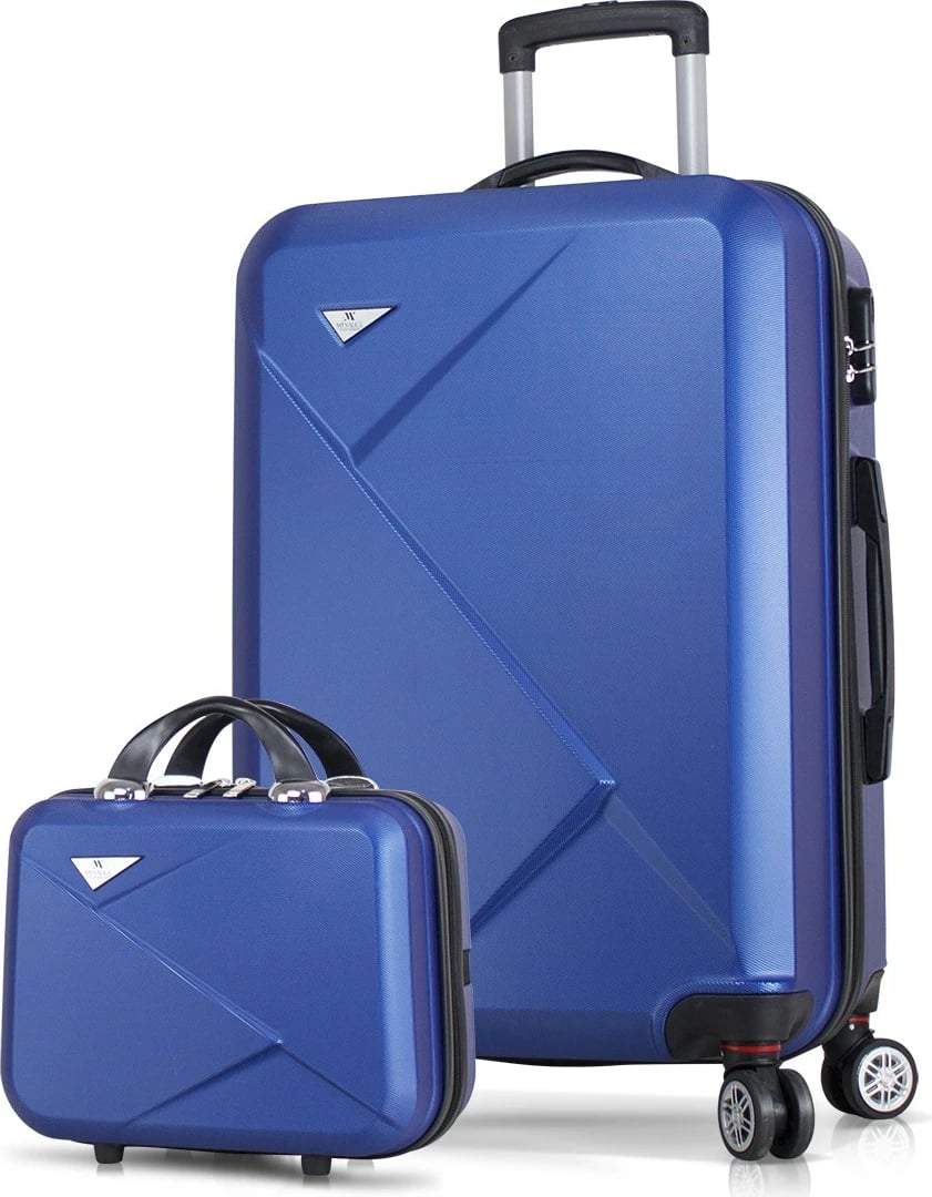 Set valixhesh (2 copë), ngjyrë e kaltër, Zoozie Bags, 1413
