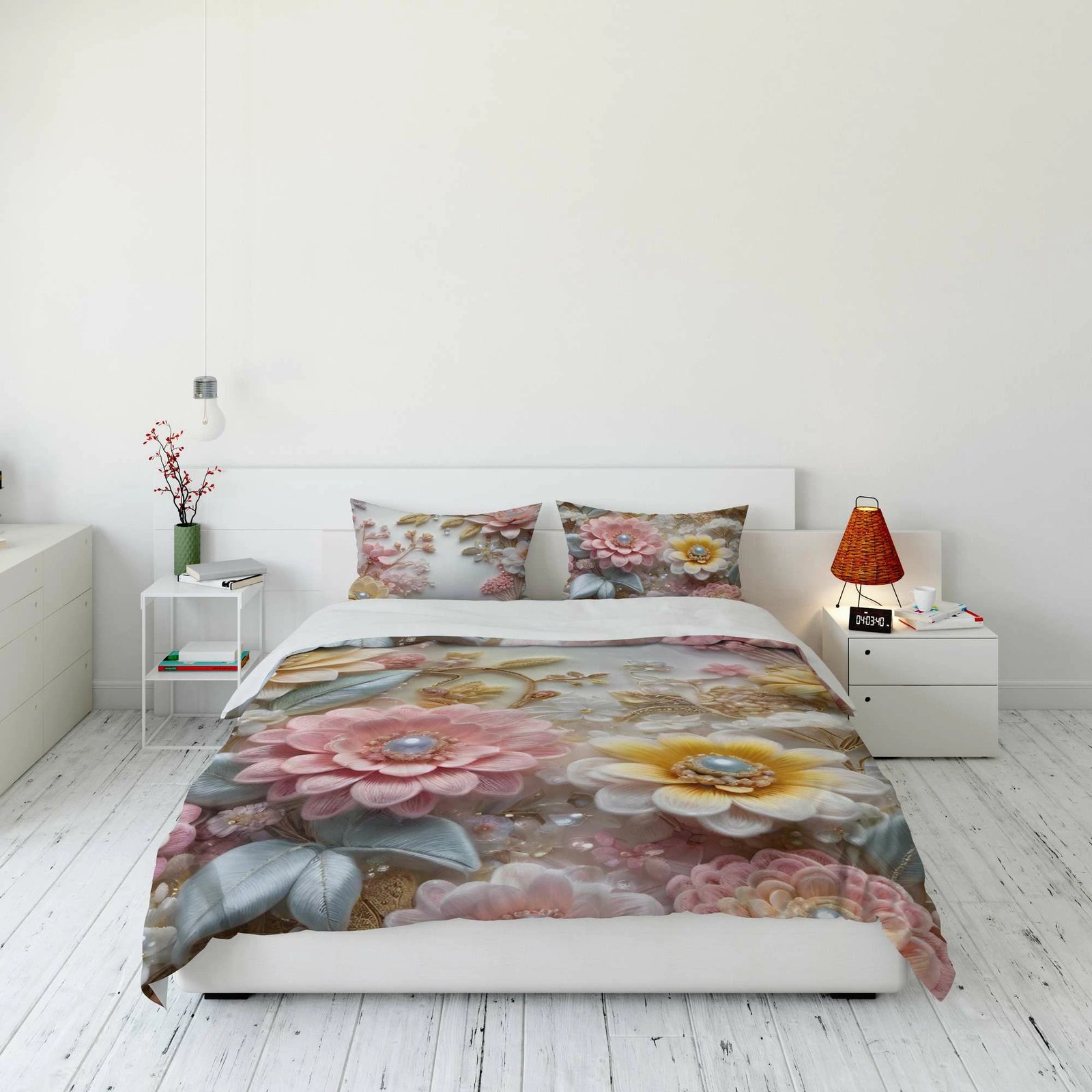 Set mbulesë për jorgan, njësh, L'essentiel, FLW_DVT25-16