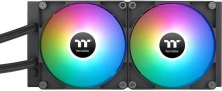Ftohës i lëngshëm Thermaltake TH280 V2 Ultra ARGB, 14 cm, i zi