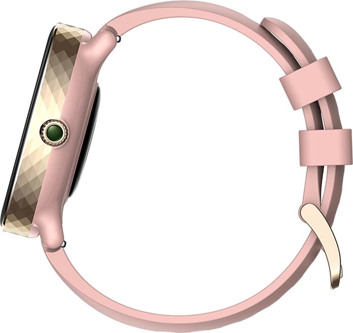 Smartwatch Zeblaze Lily 2, AMOLED 1.2", IP68, për femra, Rozë, set me dy rripa