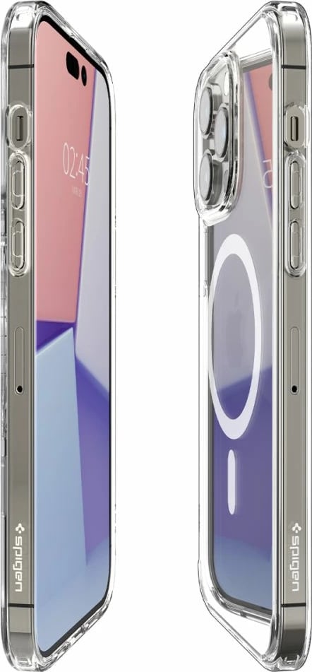 Mbështjellës Spigen Ultra Hybrid Mag për iPhone 14 Pro Max, Transparent/Bardhë